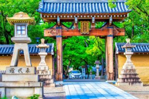 兵庫県西宮市西宮神社のイラスト